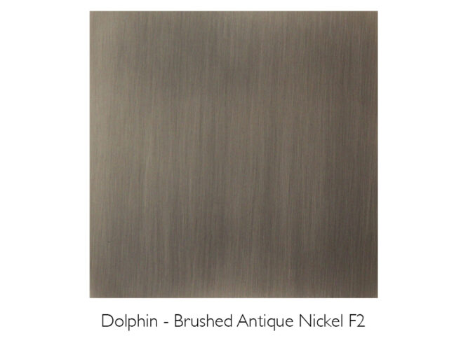 Dolphin - Brushed Antique Nickel F2